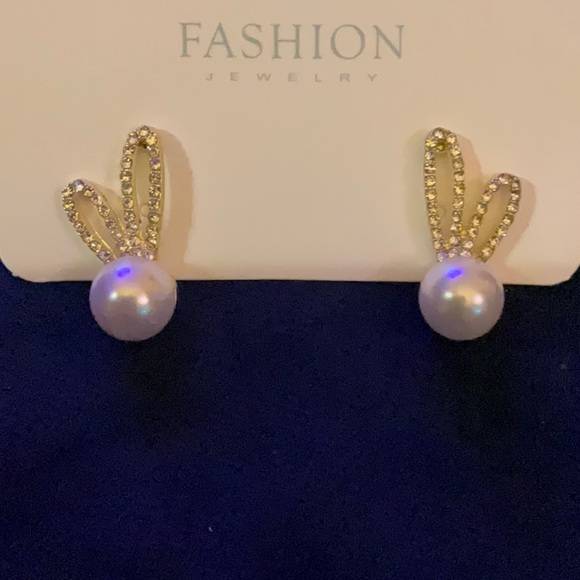 Easter Bunny earrings - Picture 3 of 3